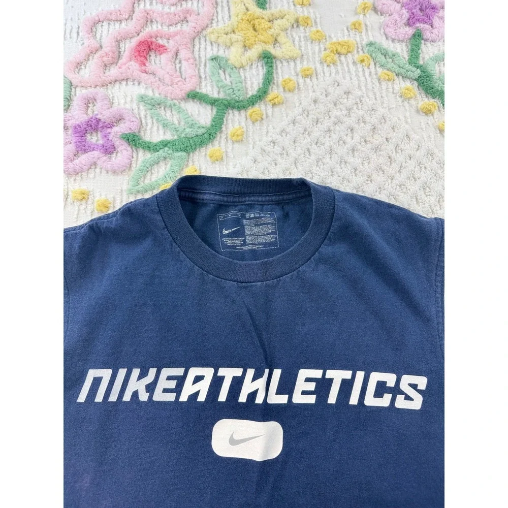 Nike Athletics Navy Blue Sleeveless Athletic Tank‎ Top Men's Size M
